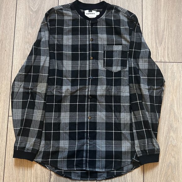 Topman Plaid Overshirt - Picture 1 of 1